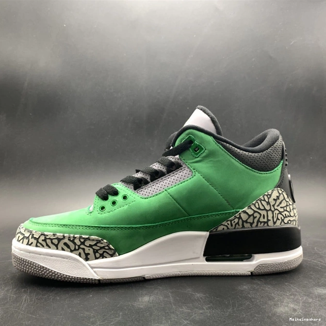 MaikeSneakers Jordan 3 PE Retro shoes Air 867493 AJ3 Ducks Tinker Oregon 0814
